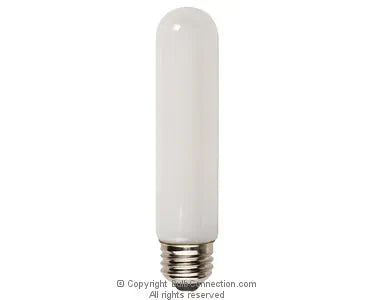 40W T10 Clear Tube Light Bulb – 120/130V Warm White 2700K Incandescent with E26 Medium Base