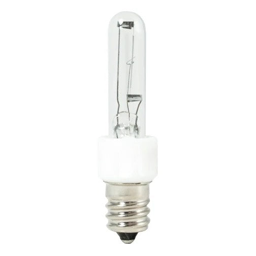 GoodBulb 40W T3 Clear Bulb | E12 Base | 120V Krypton/Xenon Lamp | Warm White 2700K(1-Pack)