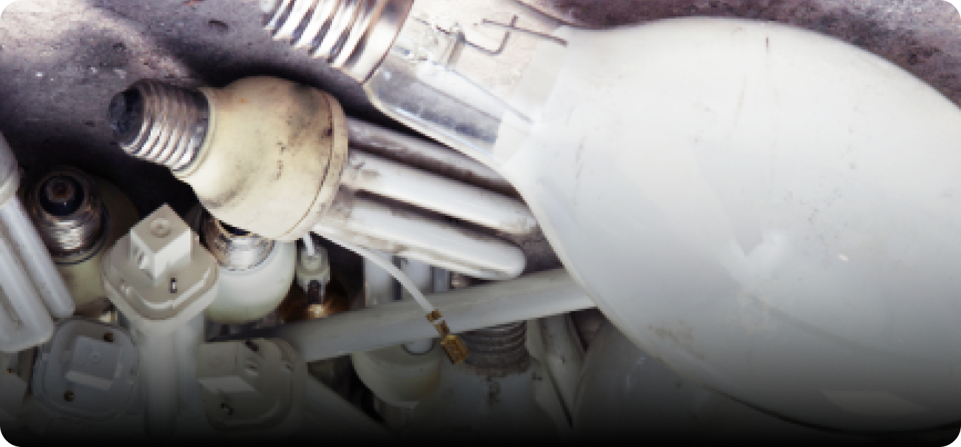 Many pounds of waste has been caused by planned obsolescence.
