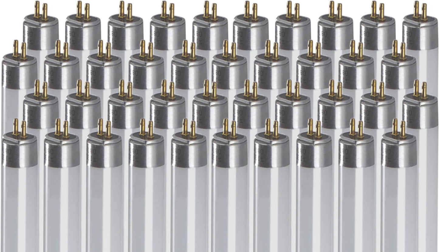 F54T5/850 4 Foot Fluorescent T5 Tubes 5000 Kelvin Daylight Mini Bipin G5 Base