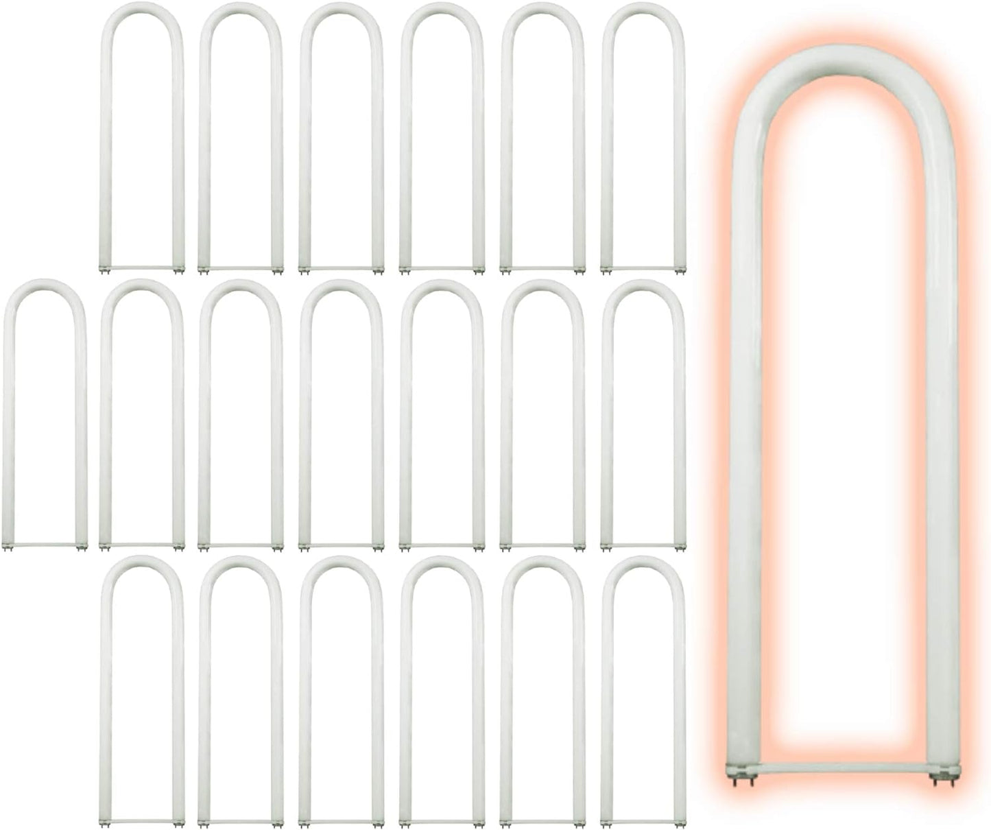FB32T8 32W U-Bend Fluorescent Lamp – 4100K Cool White, G13 Bi-Pin, 6" Leg Spacing, High CRI, 20,000 Hour Life