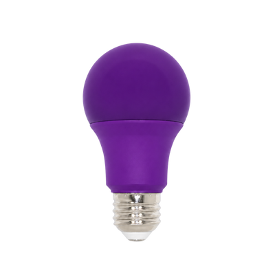 Purple LED Light Bulb, 60W Equal, A19 E26, Awareness