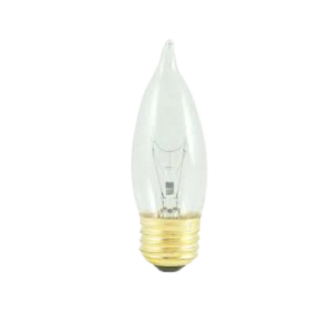 40W CA10 CLEAR E26 130V BULBRITE