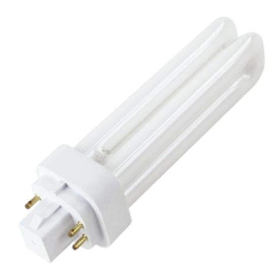PLC Compact Fluorescent Bulb 13W 120V 4100K G24Q-1 Base