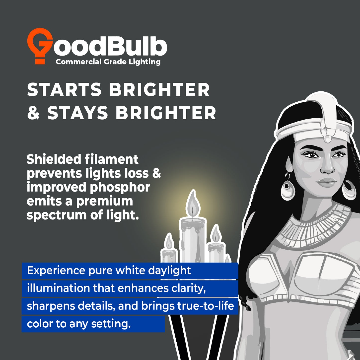 Features of PLL55/850 CFL Bulb ā 55-Watt, 5000K Daylight White, 4-Pin Base, Energy-Saving Twin Tube Design