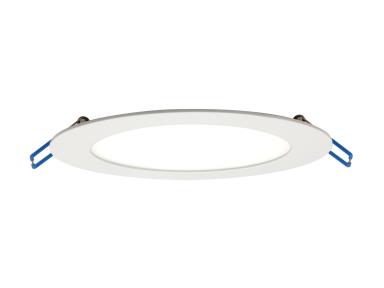 8-Inch 20W Slim Downlight | Color Selectable 2700K–5000K | JA8 Compliant IC-Rated Flush Mount | White Trim | 120V LED Fixture