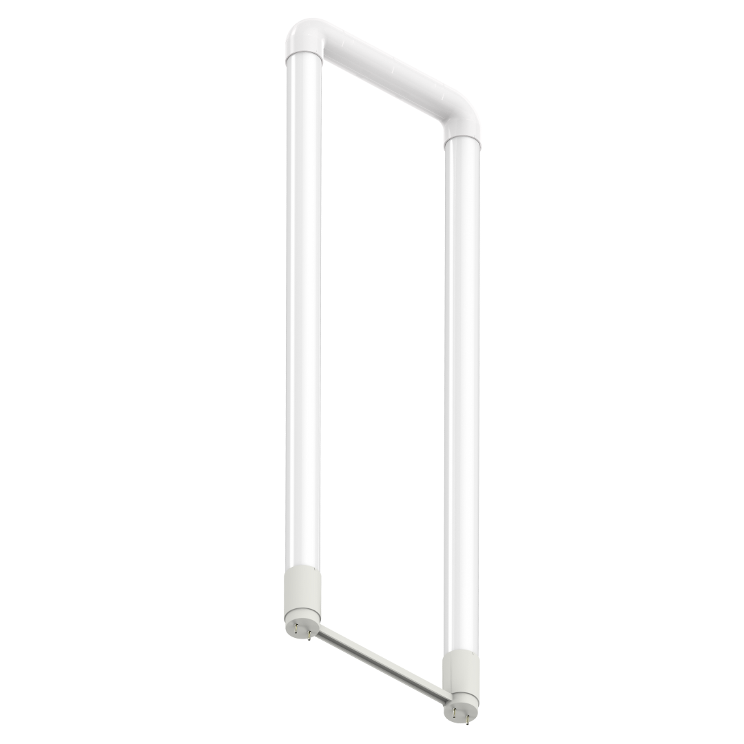 Ubend 6 inch LED light emitting vibrant illumination.