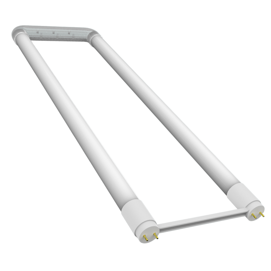 15 watt non dimmable LED T11 with a platinum pure white glow.