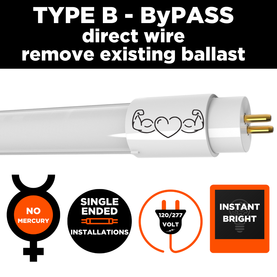 Platinum white light mercury free T5 LED tube with 3500 Lumens, and instantly become bright.