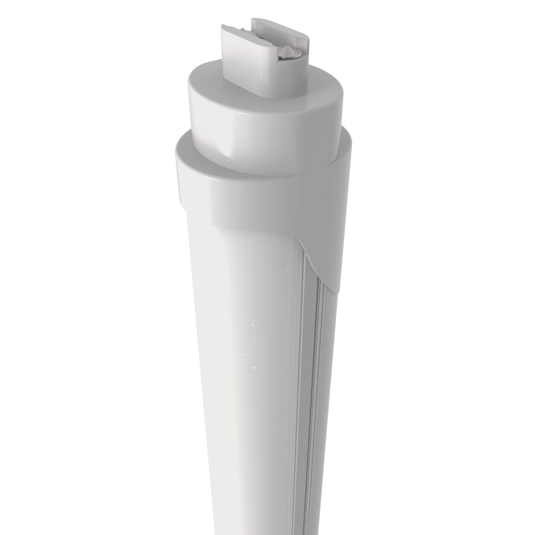 Rough service extreme life high output T8 LEDs with platinum white illumination.