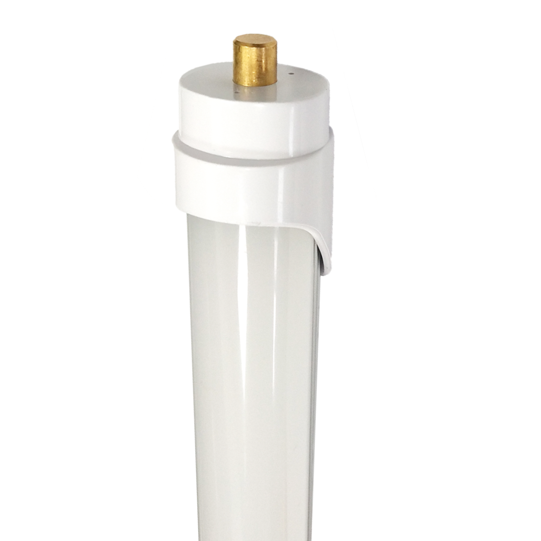 Platinum white light extreme life rough service single pin LED T8.