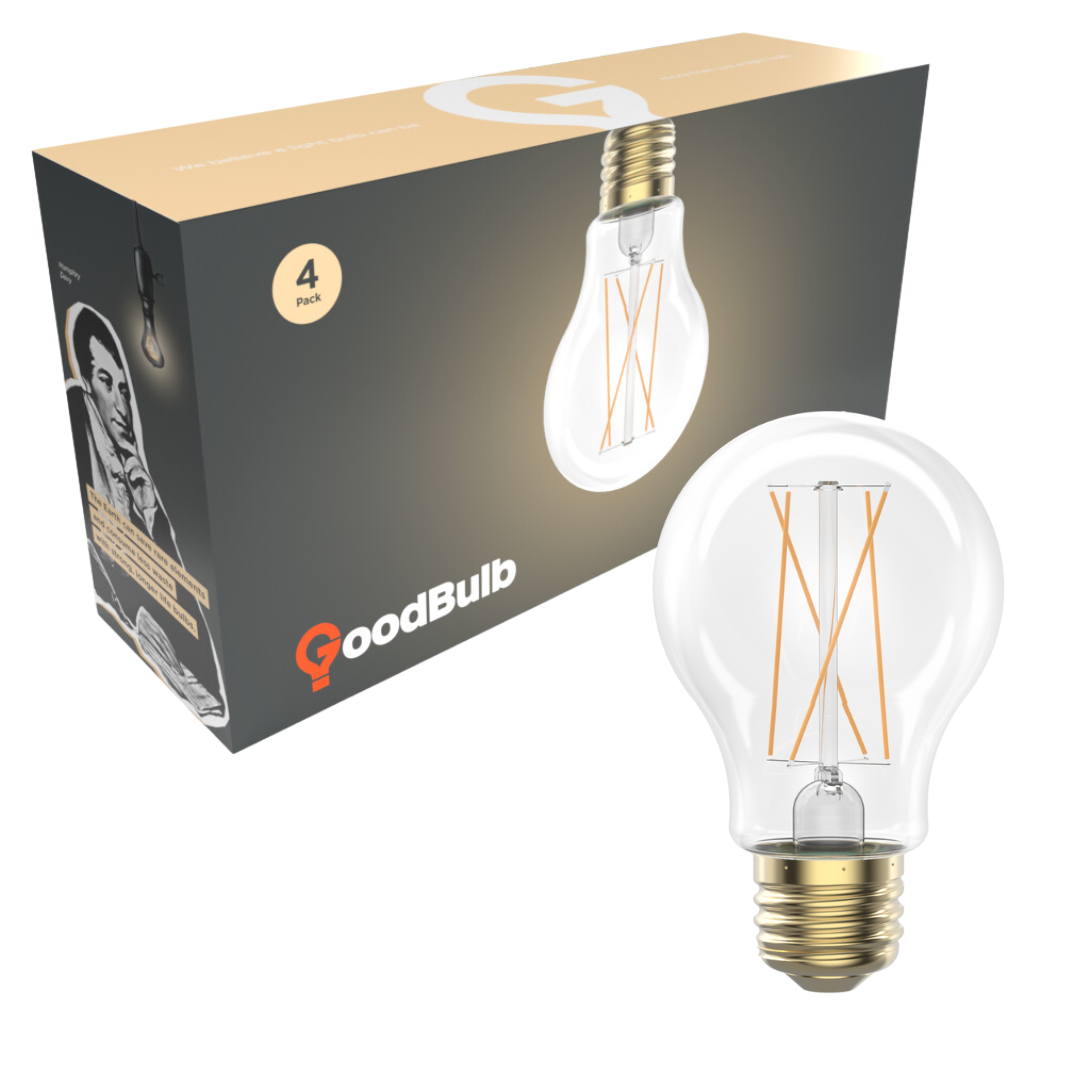 Crystal sparkle LED light bulbs with a antique design and high CRI.