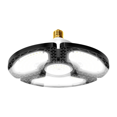 60W LED Garage Light Bulb, 600W Equal, Deformable, E26/E39