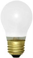 40W A15 Frosted Lamp – E26 Base, 130V SAFE-SHIELD Silicone Shatter Resistant