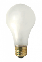 40W A19 Safe-Shield Rough Service Lamp – Frosted Finish, 130V, Shatter-Resistant, E26 Medium Base