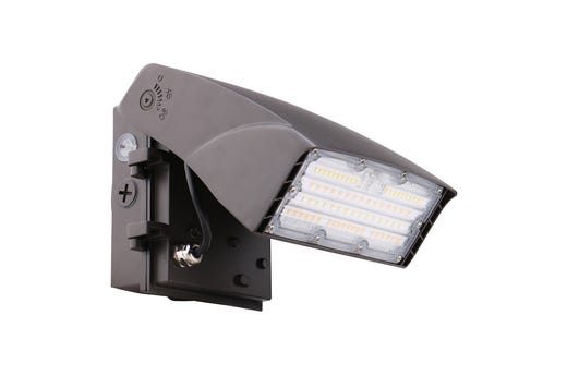 Adjustable LED Wall Pack – 15W, CCT Selectable, Photocell