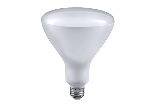 LED BR40 Flood Bulb – 16.5W, 3000K, Dimmable, E26 Base, 120V