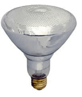 GoodBulb 150W BR38 Shatter-Resistant Flood Light Bulb – 130V, Safe-Shield Silicone Coated, Clear Finish, E26 Base(2-Pack)