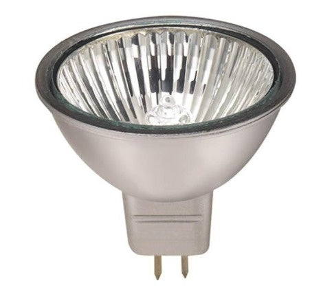 GoodBulb 50W MR16 Halogen Flood | GU5.3 Base | 24V | 2900K Warm White | 38° Beam | Silver Finish(1-Pack)