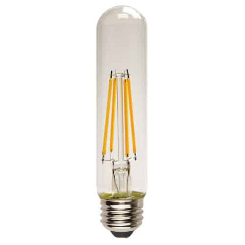 GoodBulb LED Filament High CRI T10 Lamp | E26 Base | 3W | 3000K | Clear | 250 Lumens(2-Pack)