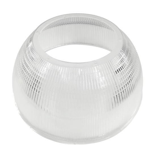 GoodBulb High Bay Round Acrylic Reflector – 16", Clear Finish(1-Pack)