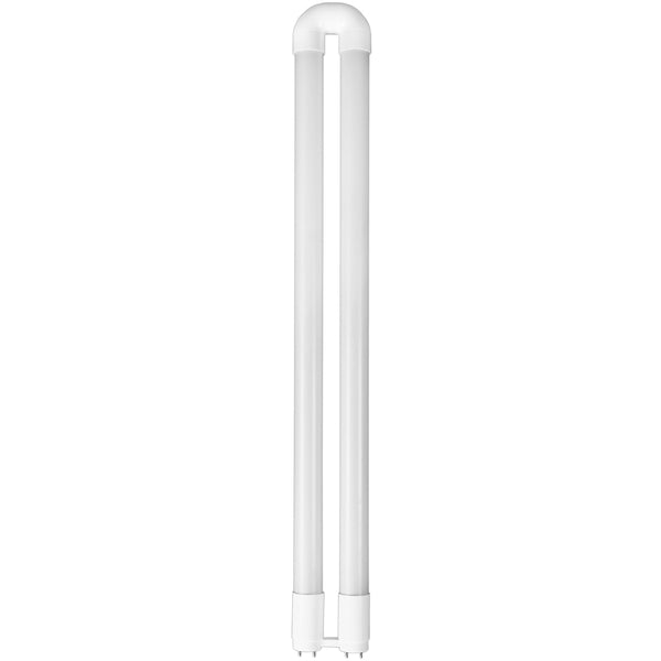 TRIPLE-PLAY SERIES - LED U1, 2-FT U-Bend, 15W, Hybrid A+B, (Single-Double-Ended, NSF
Certified Frosted PC Tube*