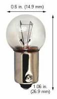 G4.5 7.0V .41A Miniature Bulb – Clear Finish (BA9S Base)