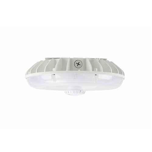 MCP03 Series LED Round Canopy Light – 30W, 120 lm/W, IP65, 0-10V Dimmable, Smart Sensor Ready (120-277V)