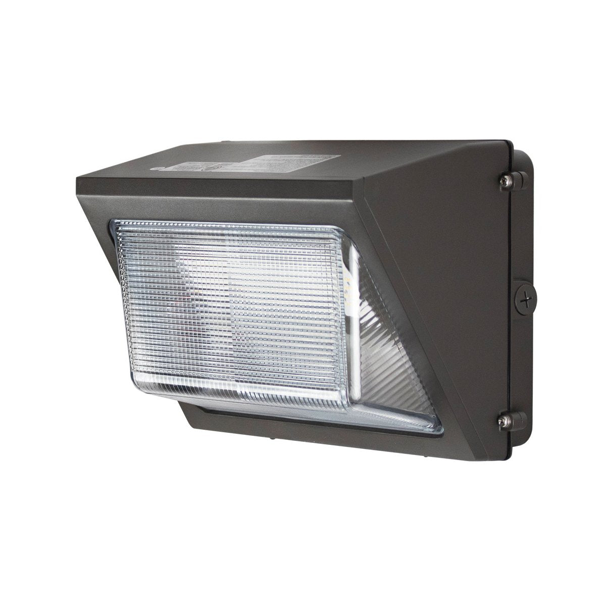 LED Semi Cutoff Wall Pack, 40/50/60/80W Tunable, 4000K/5000K, IP65, 149 lm/W, 0-10V Dimmable, Photocell Ready – QUADFORCE Series