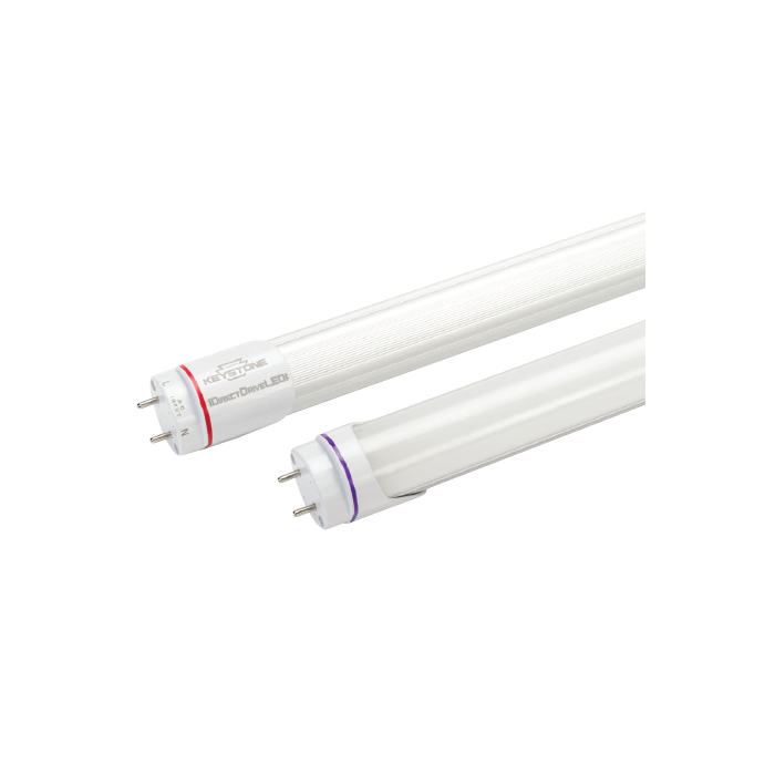 GoodBulb 18W T8 4FT LED Tube Light – 3500K Warm White, 0-10V Dimmable, Ballast Bypass, 120° Beam Angle, Frosted Lens, 1950 Lumens, 120–277V