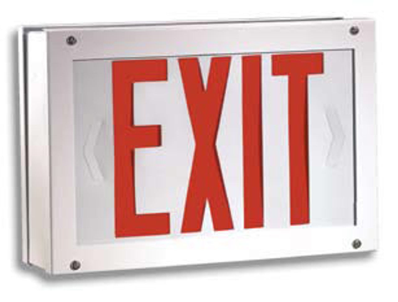 VANDAL RESISTANT LED EXIT SIGN