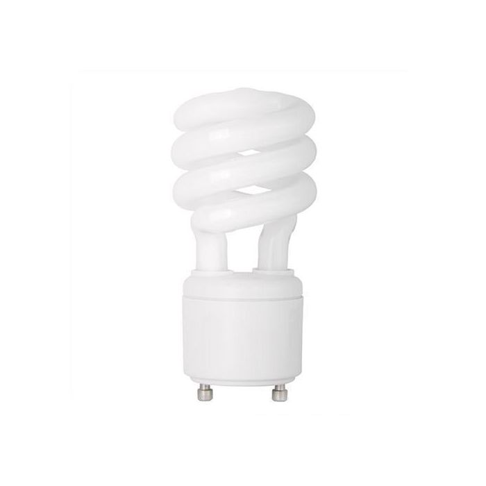 GoodBulb 13W GU24 Cool White Spiral CFL Lamp – 4100K Compact Fluorescent Light Bulb