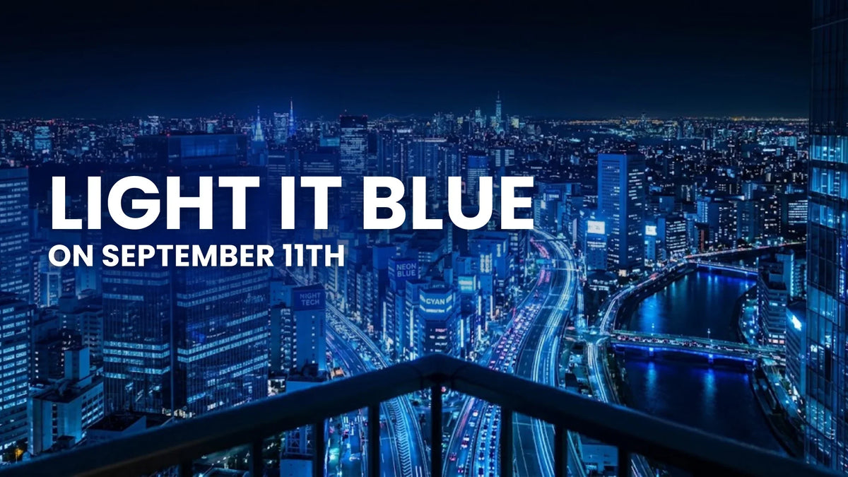 Lighting It Blue: A Simple Act of Remembrance for September 11th