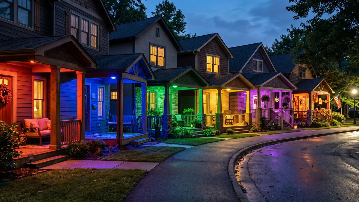 Color With a Cause: When a Light Bulb Carries a Message