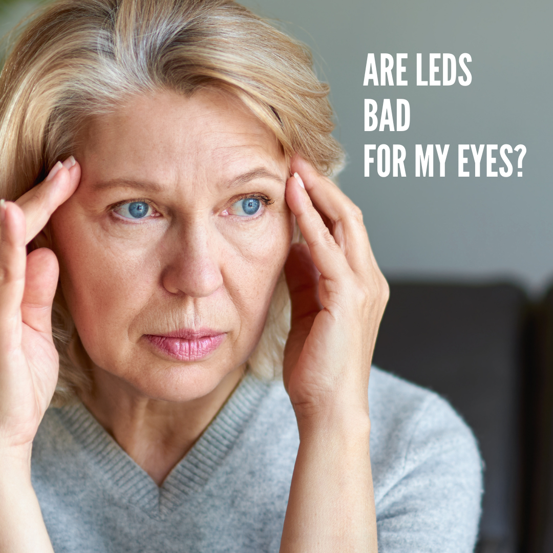 LED lighting bad for eyes