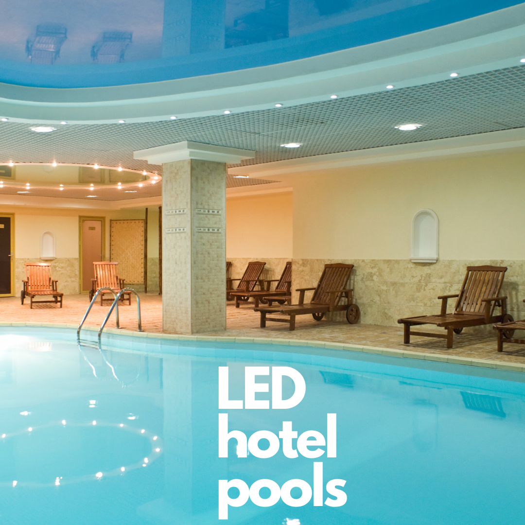 Pool Lighting and Spa Lighting for Hotels