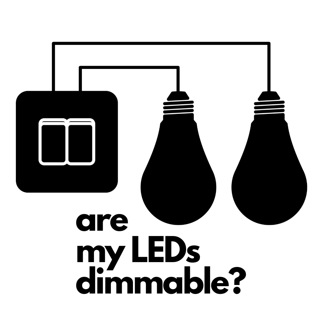 Are LED Lights Dimmable? Can I use my current dimmer switch with LED bulbs?