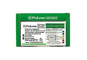Compact Fluorescent Ballast, 18W, 2-Lamp, Programmed Start, DC Kit