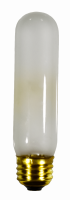 25W T10 Frosted Incandescent Bulb – 130V E26 Base – Display & Accent Use