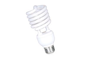 CFL26/41/T2 – 26-Watt T2 Spiral Compact Fluorescent Lamp, 4100K Cool White, Medium E26 Base – 100W Equivalent, Open/Enclosed Rated, 120V