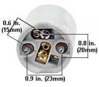 660W E26 Keyless Medium Base Socket – 600V Rated, UL Listed, Durable White Finish