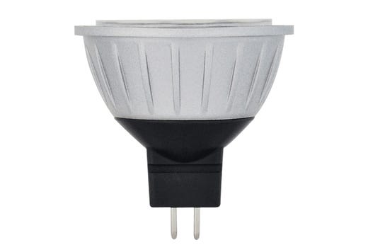 LED MR16 Flood 2.5W 2700K Dimmable 40 Degree GU5.3 Base Damp Location Silver-Dark Gray 10-18V - 200 Lumen - 40000 hours - 80CRI