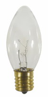 7W C9 Clear Bulb – E17 Base | Indoor/Outdoor