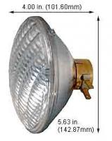 200PAR463MFL – 200-Watt PAR46 Medium Flood Lamp, G12.7 Slide Base, 120V, 2000 Hours, Clear Finish, High-Intensity Halogen Spotlight for Commercial & Specialty Lighting