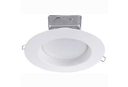 ProLED Commercial Retrofit Downlight 8 Inch 30W 3000K 2000 Lumens 120–277V Dimmable Baffle Trim with Junction Box