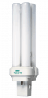 28W GX32D-3 Quad Tube CFL – 2700K Warm White, 2-Pin Compact Fluorescent