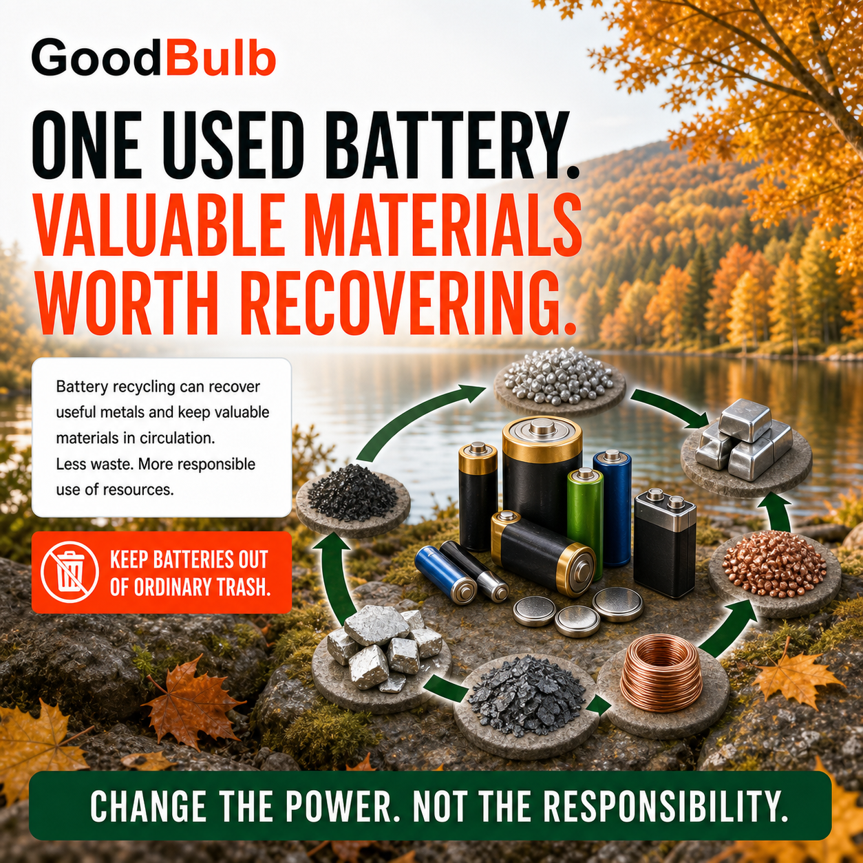 Dry-Cell Battery Kit 3.5-Gallon prepaid mail-back recycling kit, alkaline · nicad · nimh · li-ion, certificate of recycling