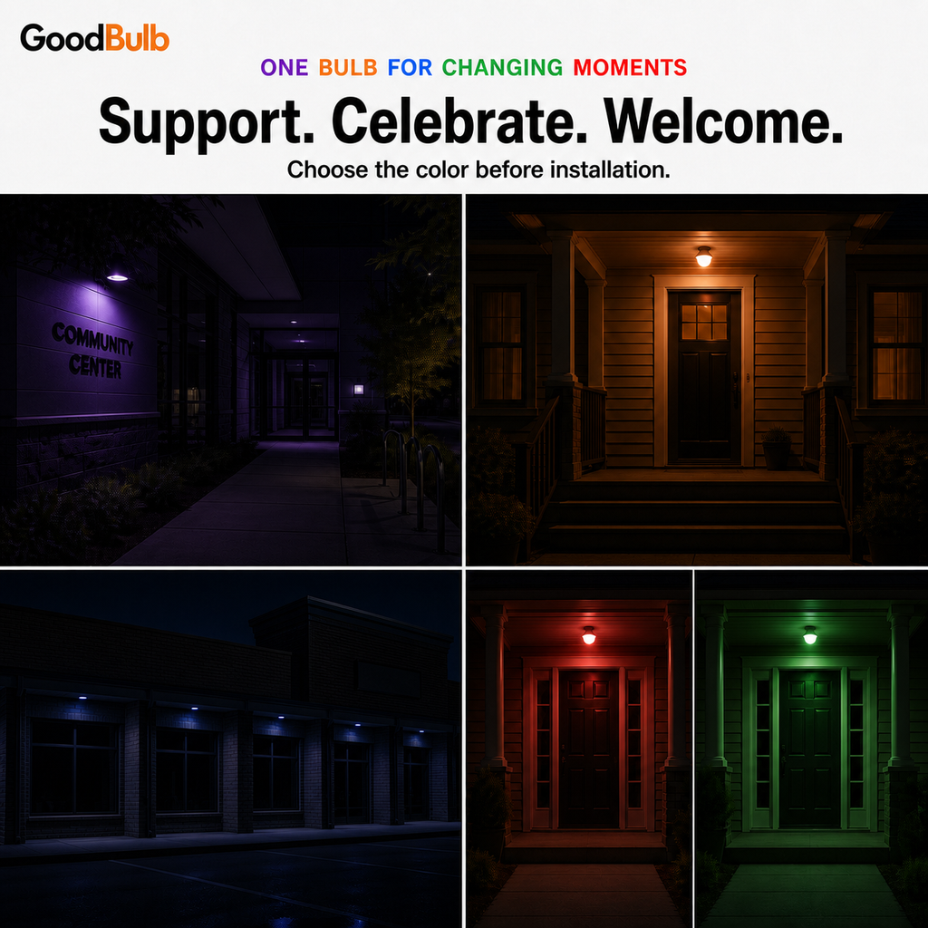 5-Color Select 60W Equal colored LED light bulb, A19, E26, 60W equivalent, blue cause bulb
