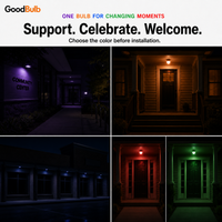 5-Color Select 60W Equal colored LED light bulb, A19, E26, 60W equivalent, blue cause bulb