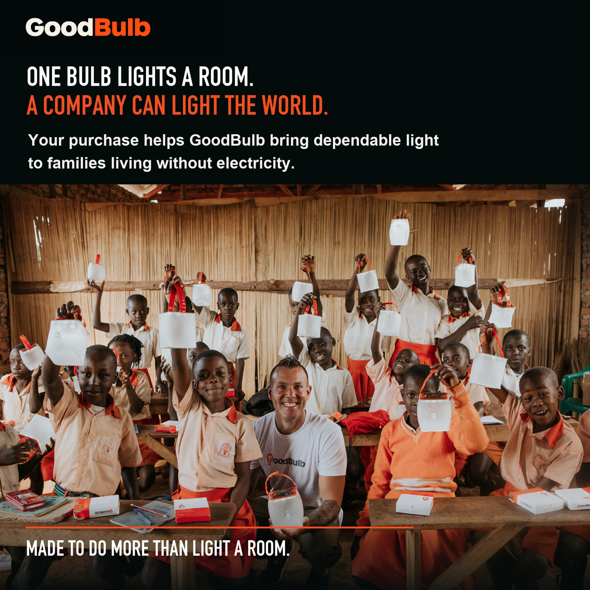 GoodBulb Soft White 2700K A19 LED bulb, made in USA, Fargo North Dakota